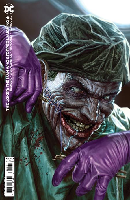 Coinz Comics, Dc Comics, Joker The Man Who Stopped Laughing #6 L. Bermejo Cvr (2023),  Cover