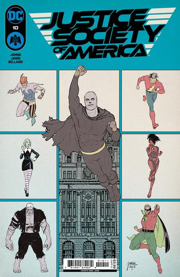  JUSTICE SOCIETY OF AMERICA #10 (2024)- CVR A MIKEL JANIN, CVR B TONY HARRIS CARDSTOCK VAR, CVR C 1:25 PARIS ALLEYNE CARDSTOCK VAR- DC COMICS- Coinz Comics 