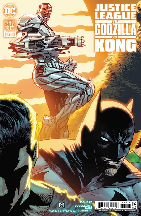 JUSTICE LEAGUE VS. GODZILLA VS. KONG #3 (2024)- Default Title- DC COMICS- Coinz Comics 