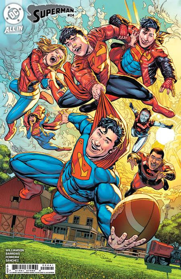 Superman #24 1:25 Var. F. Pasarin, O. Albert Cvr (2025)