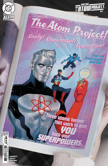Justice League The Atom Project #3 Var. K. Wada Cvr (2025)