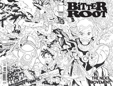 Bitter Root The Next Movement #1 1:25 Wraparound Var. T. Moore Cvr (2025)