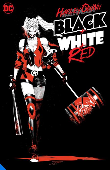 Harley Quinn Black White Red [TPB] M. Janin Cvr (2021)