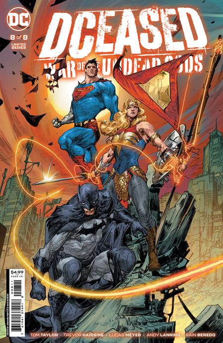 Coinz Comics, Dc Comics, Dceased War Of The Undead Gods #8 H. Porter Cvr (2023),  Cover