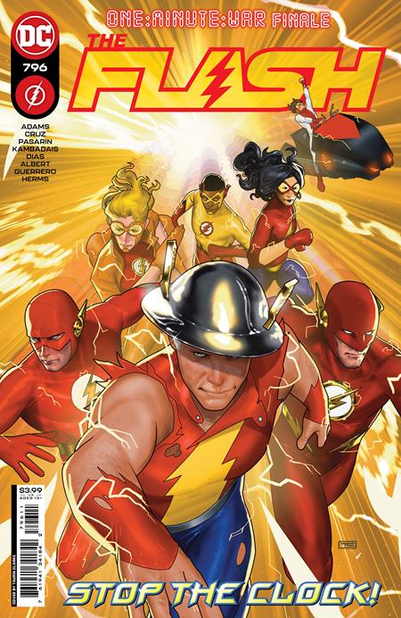 Coinz Comics, Dc Comics, Flash #796 T. Clarke Cvr (2023),  Cover