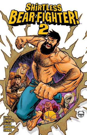 Shirtless Bear-Fighter Vol 02 [TPB] D. Johnson Cvr (2023)