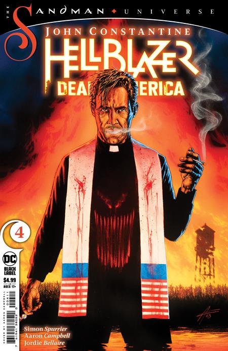  JOHN CONSTANTINE, HELLBLAZER: DEAD IN AMERICA #4 (2024)- CVR A AARON CAMPBELL, CVR B MARIA LLOVET- DC COMICS- Coinz Comics 