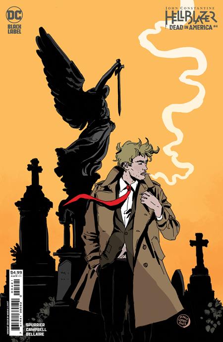  JOHN CONSTANTINE, HELLBLAZER: DEAD IN AMERICA #4 (2024)- CVR A AARON CAMPBELL, CVR B MARIA LLOVET- DC COMICS- Coinz Comics 