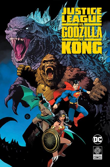 Justice League Vs Godzilla Vs Kong [HC] Dan Mora Cvr (2024)