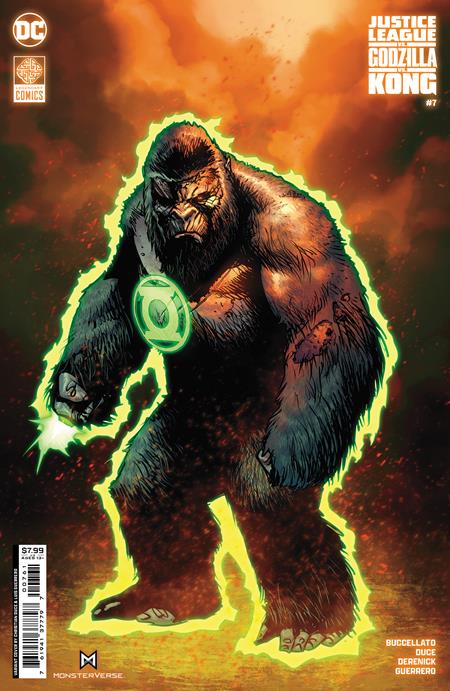  JUSTICE LEAGUE VS. GODZILLA VS. KONG #7 (2024)- CVR A DREW JOHNSON, CVR B JIM LEE & SCOTT WILLIAMS CARDSTOCK VAR, CVR C DAN MORA CARDSTOCK VAR, CVR D 1:25 MIKEL JANIN CARDSTOCK VAR, CVR E 1:50 KENDRICK KUNKKA LIM CARDSTOCK VAR, CVR F CHRISTIAN DUCE KONG AS GL FOIL VAR- DC COMICS- Coinz Comics 