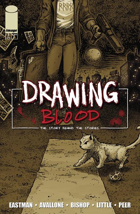  DRAWING BLOOD #1 (2024)- CVR A KEVIN EASTMAN, CVR B BEN BISHOP VAR, CVR C BEN BISHOP, KEVIN EASTMAN & ROBERT RODRIGUEZ VAR- IMAGE COMICS- Coinz Comics 