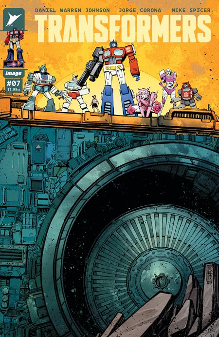 Coinz Comics, Image Comics, Transformers #7 J. Corona Var. Cvr (2024),  Cover