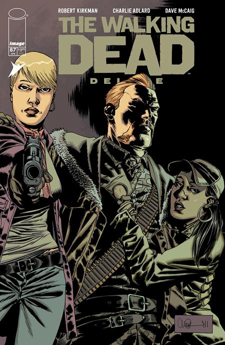 Coinz Comics, Image Comics, The Walking Dead Deluxe #87 C. Adlard, D. Mccaig Var. Cvr (2024),  Cover