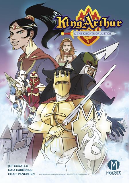 King Arthur & The Knights Of Justice [TPB] G. Cardinali Cvr (2024)