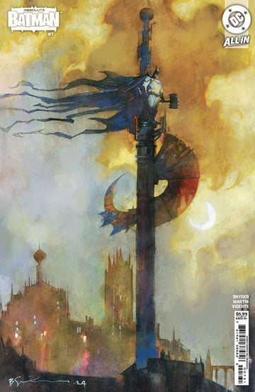 Absolute Batman #7 Var. B. Sienkiewicz Cvr (2025)