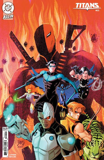 Titans #22 Var. D. Bayliss Cvr (2025)