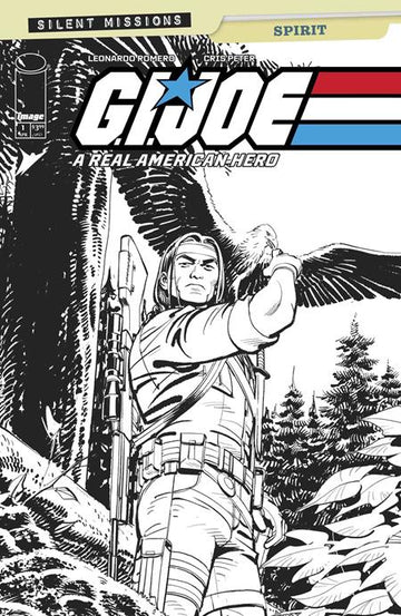 Gi Joe A Real American Hero Spirit #1 1:10 B&W Var. L. Romero Cvr (2025)