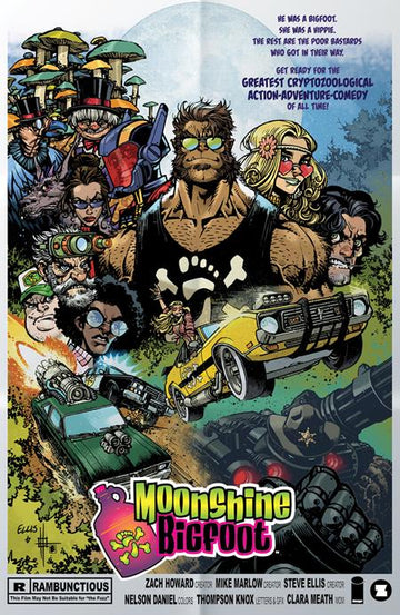 Moonshine Bigfoot #1 1:10 Var. Z. Howard, N. Daniel, S. Ellis Cvr (2025)