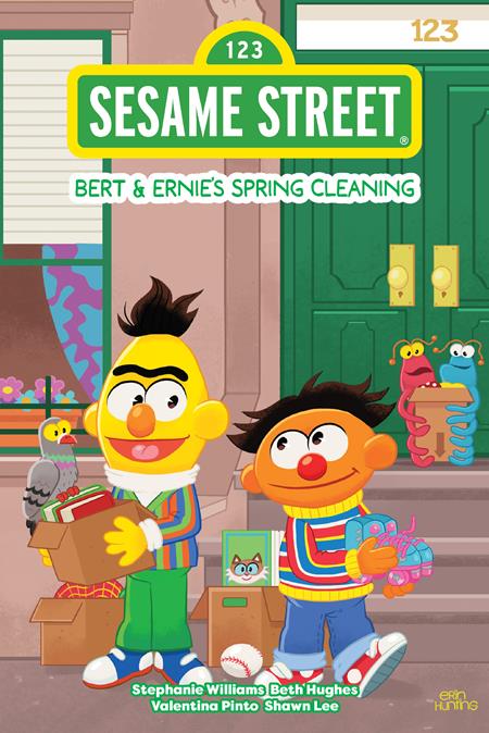 Sesame Street Bert & Ernies Spring Cleaning (HC) E. Hunting (2025)