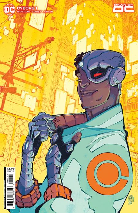 Coinz Comics, Dc Comics, Cyborg #1 J. Corona Cvr (2023),  Cover