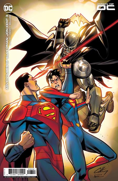 Coinz Comics, Dc Comics, Adventures Of Superman Jon Kent #3 1:50 C. Henry Cvr (2023),  Cover