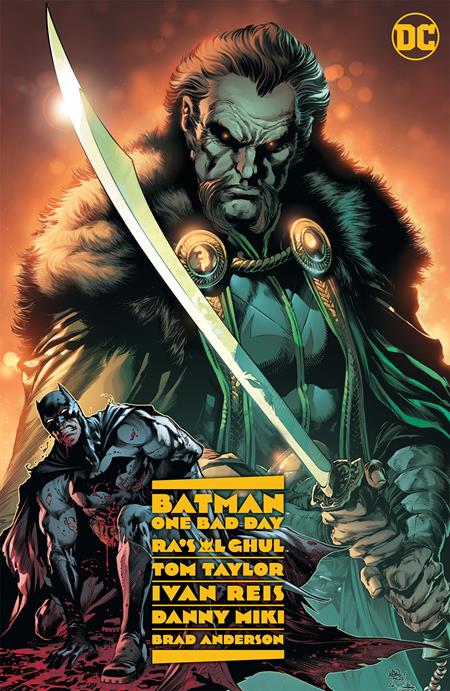 Batman One Bad Day Ras Al Ghul [HC] I. Reis - D. Miki Cvr (2023)