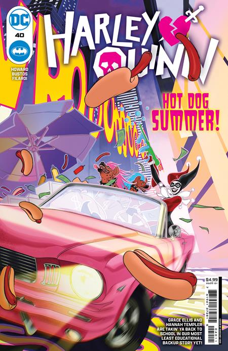  HARLEY QUINN #40 (2024)- CVR A SWEENEY BOO, CVR B LESLEY LEIRIX LI CARDSTOCK VAR- DC COMICS- Coinz Comics 
