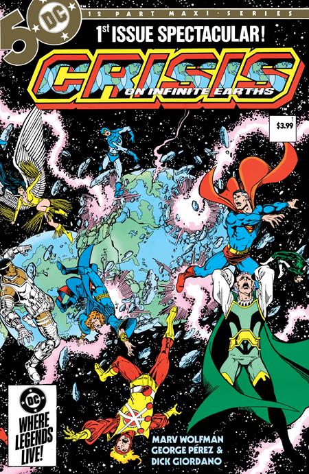 Crisis On Infinite Earths #1 Facsimile G. Pérez (2024) 🔑 Key Issue