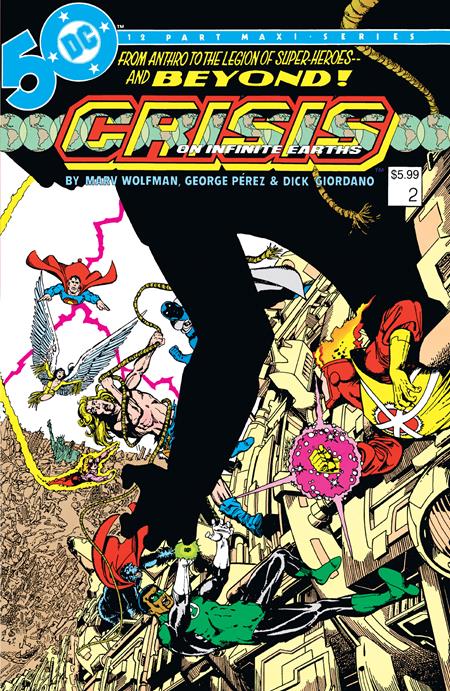 Crisis On Infinite Earths #2 Facsimile Foil G. Pérez Var. (2024) 🔑 Key Issue