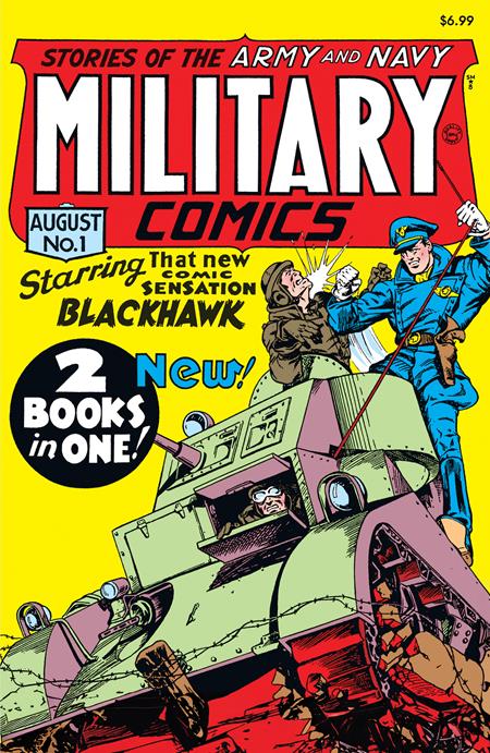  MILITARY COMICS #1 FACSIMILE EDITION (2024)- Default Title- DC COMICS- Coinz Comics 