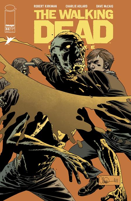 Coinz Comics, Image Comics, The Walking Dead Deluxe #88 C. Adlard, D. Mccaig Var. Cvr (2024),  Cover