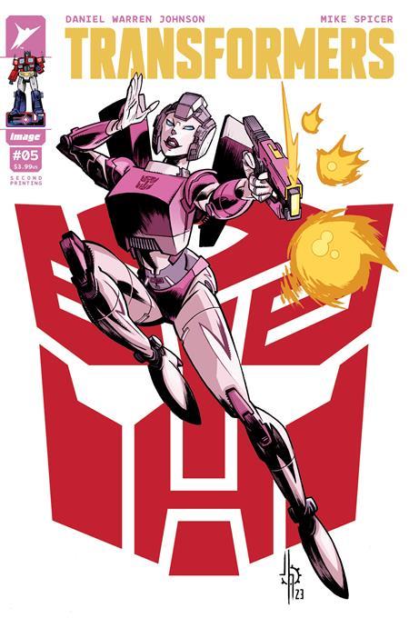 Coinz Comics, Image Comics, Transformers #5 2Nd Printing J. Howard Cvr (2024),  Cover