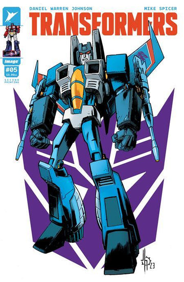 Coinz Comics, Image Comics, Transformers #5 2Nd Printing J. Howard Var. Cvr (2024),  Cover