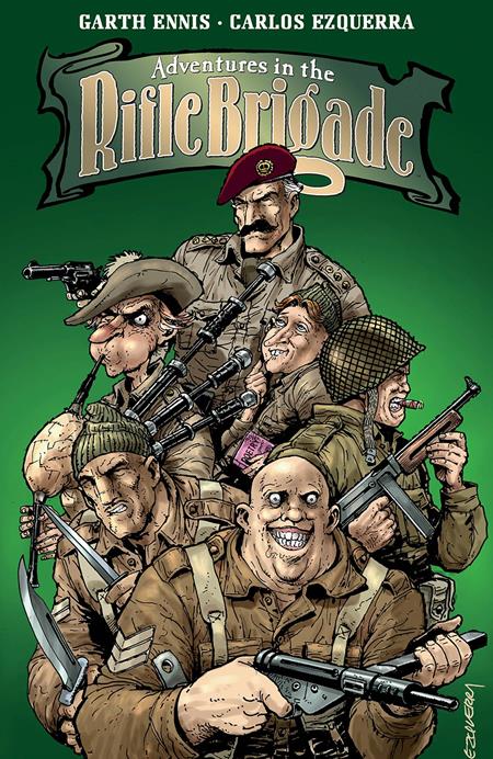 Adventures In The Rifle Brigade [TPB] C. Ezquerra Cvr (2016)