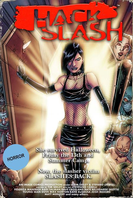 Hack Slash Dlx Ed Vol 01 [HC] T. Seeley Cvr (2021)