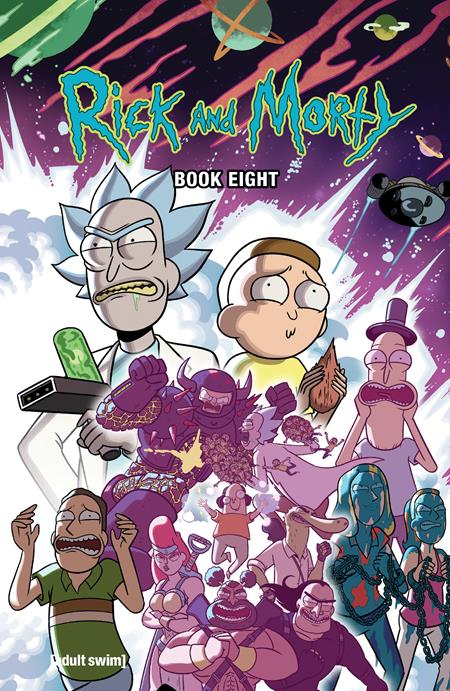 Rick And Morty Book Eight Deluxe Edition [HC] M. Ellerby Cvr (2022)