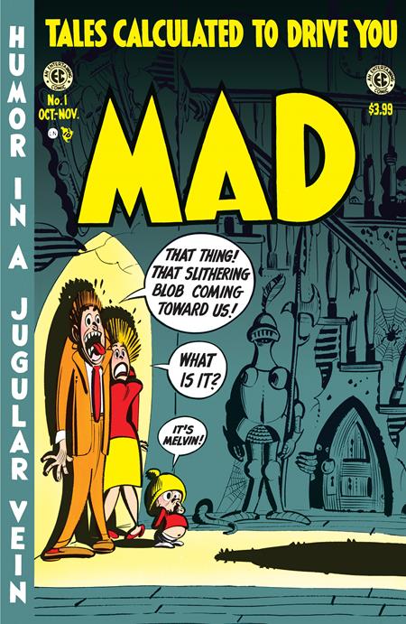  MAD MAGAZINE #1 FACSIMILE EDITION (2024)- CVR A HARVEY KURTZMAN, CVR B BLANK VAR- DC COMICS- Coinz Comics 