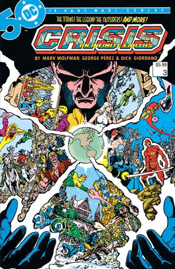 Coinz Comics, Dc Comics, Crisis On Infinite Earths #3 Facsimile Edition #3 Facsimile Foil G. Perez Var. Cvr (2024),  Cover