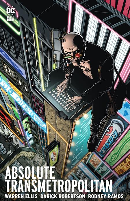 Absolute Transmetropolitan Vol 01 (2024 Edition)(Mr) [HC] D. Robertson Cvr (2024)