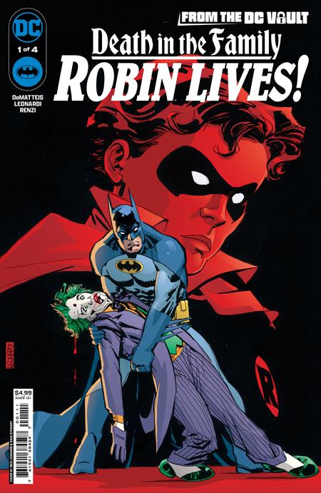 From The DC Vault: Death In The Family: Robin Lives #1 R. Leonardi Main Cvr. (2024)