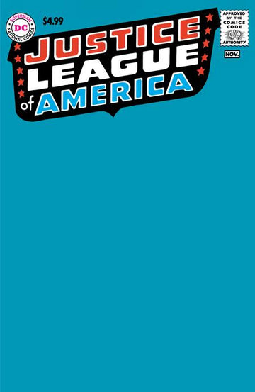 Justice League of America #1 Facsimile Blank Var. (2024) 🔑 Key Issue