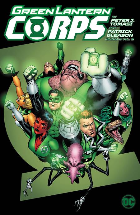 Green Lantern Corps By Peter J Tomasi And Patrick Gleason Omnibus Vol 02 [HC] P. Gleason, C. Alamy Cvr (2024)