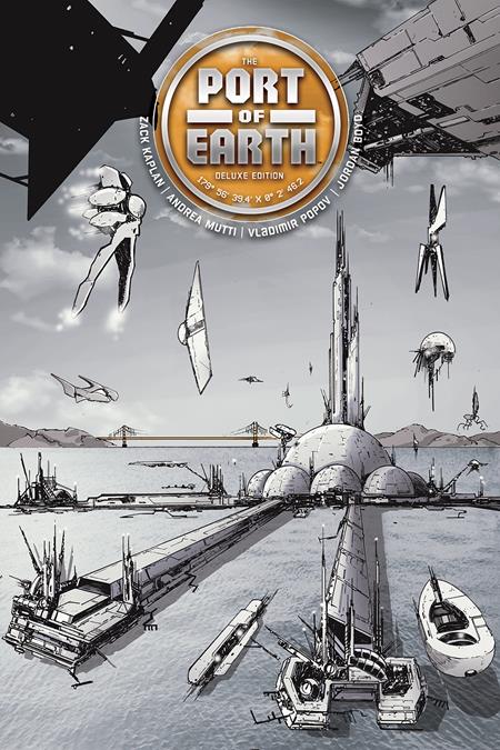 Port Of Earth Deluxe Edition [HC] A. Mutti Cvr (2024)