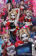  HARLEY QUINN #21 (2022)- CVR A JONBOY MEYERS, CVR B DERRICK CHEW CARD STOCK VAR, CVR C RYAN SOOK HOMAGE CARD STOCK VAR, CVR D MEGAN HUANG SWIMSUIT CARD STOCK VAR- DC Comics- Coinz Comics 