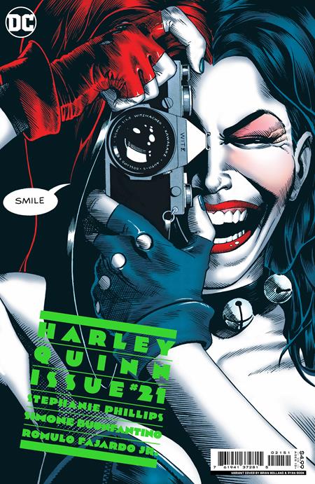  HARLEY QUINN #21 (2022)- CVR A JONBOY MEYERS, CVR B DERRICK CHEW CARD STOCK VAR, CVR C RYAN SOOK HOMAGE CARD STOCK VAR, CVR D MEGAN HUANG SWIMSUIT CARD STOCK VAR- DC Comics- Coinz Comics 