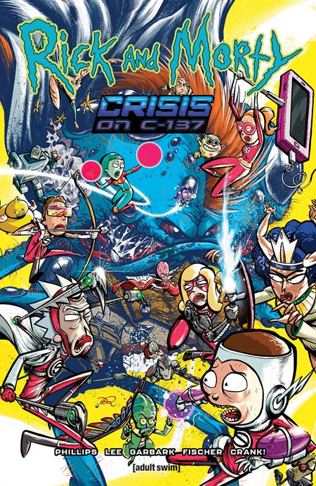 Rick And Morty Crisis On C 137 [TPB] Ryan Lee Cvr (2023)