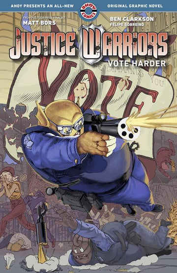 Justice Warriors Vol 2 Vote Harder [TPB] B. Clarkson Cvr (2024)