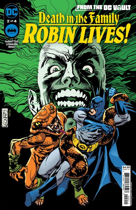 From The DC Vault: Death In The Family: Robin Lives #2 R. Leonardi Main Cvr. (2024)