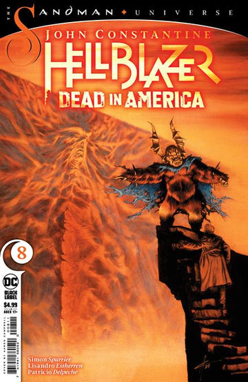 John Constantine: Hellblazer - Dead In America #8 A. Campbell Main Cvr. (2024)