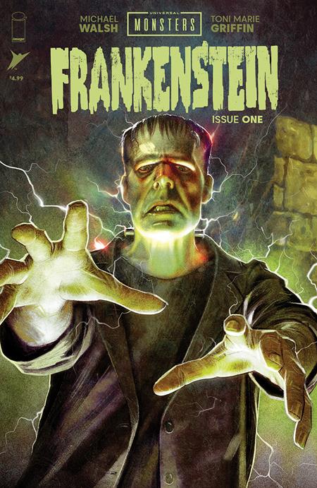 Coinz Comics, Image Comics, Universal Monsters: Frankenstein #1 J. Middleton Var. Cvr (2024),  Cover